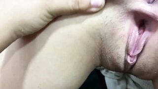 Part 2 My stepdaughter has very nice tits and I tell her to let me touch them, I get excited and I ask her to fuck her pussy - 10 image