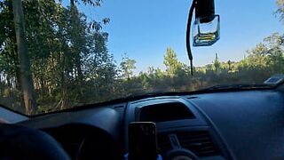 Seducing my friend's wife in the beach and fucking her on the woods - 1 image