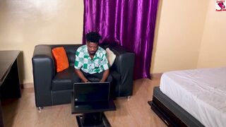 MY SECRETARY PUSSY IS SO SWEET AND TIGHT THAT I CAN'T STOP FUCKING HER. . - 2 image