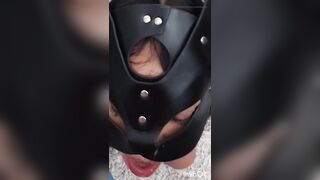 I suck my cock in the mirror - 8 image
