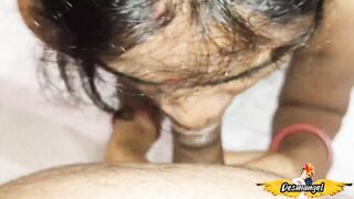 Indian Sexy girl Riding Big cock & Missionary fuck & deepthroat blowjob, Desi hot girl ki chudai - 2 image