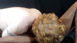 0159 KatNKain - Kats Playhouse - ebony gets fucked to tears titties bouncing Doggy style cowgirl reverse riding interracial black girl white guy - 4 image