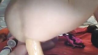 Cumming from anal masturbation very hard - 2 image