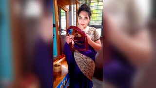Beautiful NILA don't make now masturbation creampie she now hot to the saree - 1 image