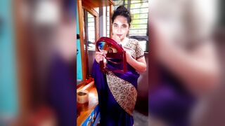 Beautiful NILA don't make now masturbation creampie she now hot to the saree - 14 image