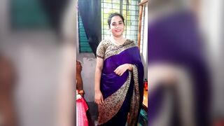 Beautiful NILA don't make now masturbation creampie she now hot to the saree - 15 image