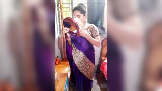 Beautiful NILA don't make now masturbation creampie she now hot to the saree - 8 image