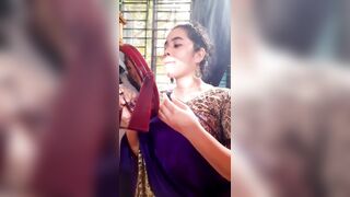 Beautiful NILA don't make now masturbation creampie she now hot to the saree - 9 image
