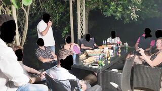 My first libertine orgy 11 guy for two greedy girls - 14 image