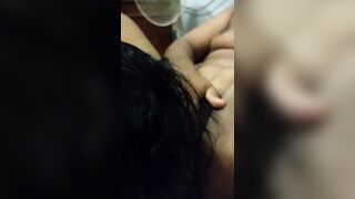 Mba Lia's pussy is muddy and flooded with semen, very delicious - 11 image