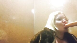 Mom suck and fuck step win in the basement and elevator - 11 image