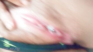 Old Lost Video Recovery: Naughty girlfriend masturbating, farting with her pussy and producing creamy! - 15 image