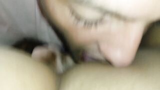 Rica Britanly Brow Latina Pussy Sucking and Creampie Fingering - 10 image