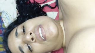 Rica Britanly Brow Latina Pussy Sucking and Creampie Fingering - 5 image