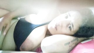 Britanly has been surprised by her husband and he fucks her until he gets her creampie