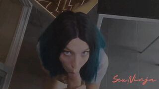 My Step-Sister Bets She Can Make Me Cum in 2 Minutes - 6 image