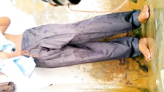 INDIAN (school girl Squrting in school viral video !! Fingering !! Niked Bath in School bathroom - 15 image