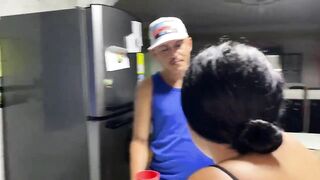 My cousin is very rich so I propose something to him in exchange for sucking his big cock - 4 image