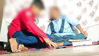 Indian school girl and tution teacher MMS leaked !! Tution teacher make a deal he want pussy for increasing number - 6 image