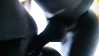 Squirting Ebony Cum in pussy POV - 4 image