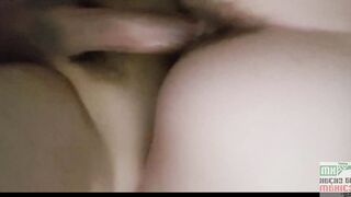 ejaculating, the Mexican strawberry has several squirts and she takes out all my semen and it is dripping - 14 image