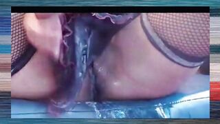Sarah Fonteyna opens her holes and lets out her thick slime - 13 image