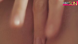 Archive video of my tight pink virgin pussy when I was inexperienced - Annysun 18 years old teen schoolgirl - Part 1 - 10 image