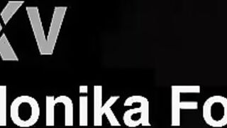 Russian Pornstar Monika Fox Gave POV Sloppy Blowjob To Fan & Got Cum In Mouth - 5 image