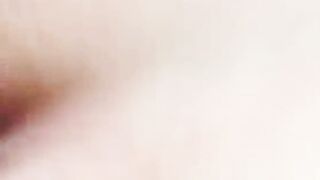 Stranger let me taste her croissant and got cum in her pussy POV - 5 image