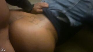 BBC in milf on stairs - 5 image