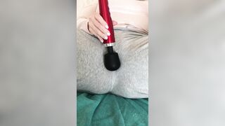 Big Squirt in her sweats! - 2 image
