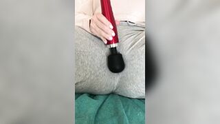 Big Squirt in her sweats! - 3 image