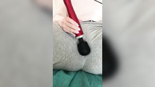 Big Squirt in her sweats! - 4 image