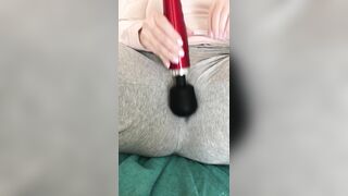 Big Squirt in her sweats! - 6 image