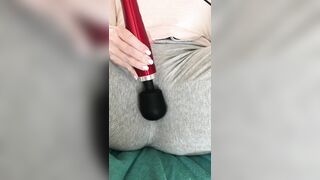 Big Squirt in her sweats! - 8 image