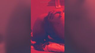 I got on all fours opening myself up to take cock