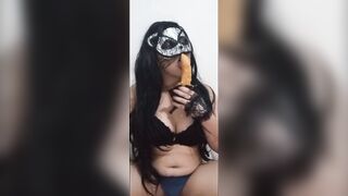 A CAT ON WITCHNESS NIGHT SUCKS FRANKESTEIN'S COCK (HALLOWEN) - 5 image