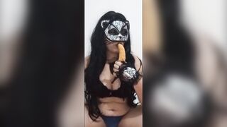 A CAT ON WITCHNESS NIGHT SUCKS FRANKESTEIN'S COCK (HALLOWEN) - 6 image