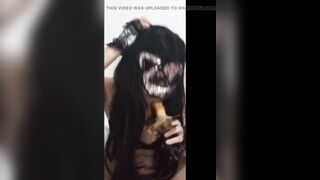 A CAT ON WITCHNESS NIGHT SUCKS FRANKESTEIN'S COCK (HALLOWEN) - 9 image