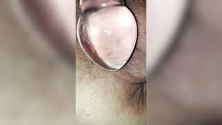 Squirting With Glass Dildo - 13 image