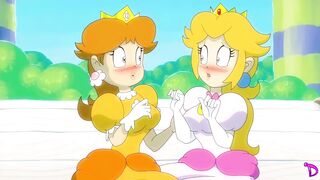 Magical Sleepover U Princes Peach & Daisy Parody - 2 image