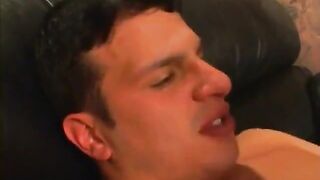 Flirtatious brunette sucking a big cock before getting screwed - 10 image