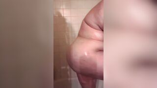 Horny BBW Squirts With Skyn Vibrator Toy After Oiling Tits & Ass - 4 image