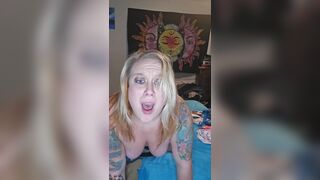 Dirty mommy strips and cums - 9 image