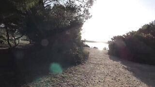 Join Alexa Tomas to find a place to Masturbate on the Beach - 3 image