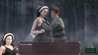 Lust Epidemic ep 34 - I Tried to Eat the Nun in the Haunted Cemetery - 13 image