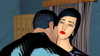 Broke the modesty of her pussy by fucking his wife - 9 image