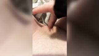 Playing with my pussy with a vibrator - 13 image