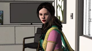 Desi Step Mom aur step son ki chudayi Hindi Sex Video - 12 image