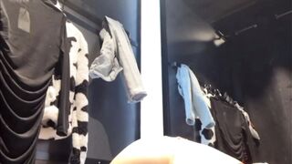 Extreme squirting and fucking in the changing room - 6 image